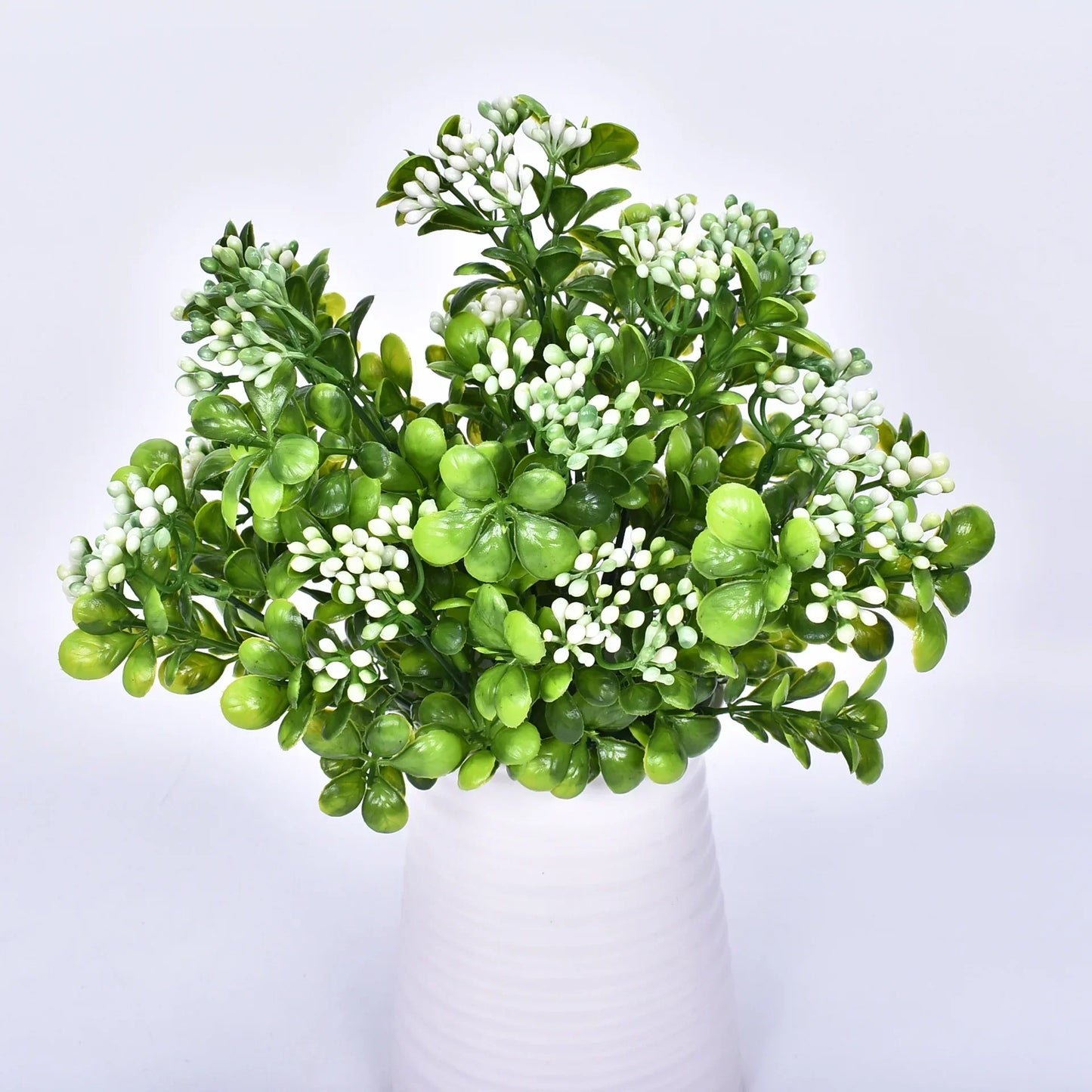 Artificial Plant Small Boston Fern Green Grass Home Decoration Fake Plant Leaves Greenery Home Garden Party Wedding Decorations