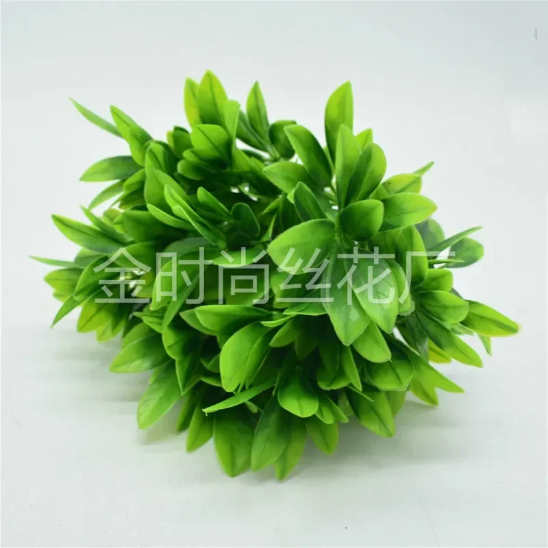 Artificial Plant Small Boston Fern Green Grass Home Decoration Fake Plant Leaves Greenery Home Garden Party Wedding Decorations
