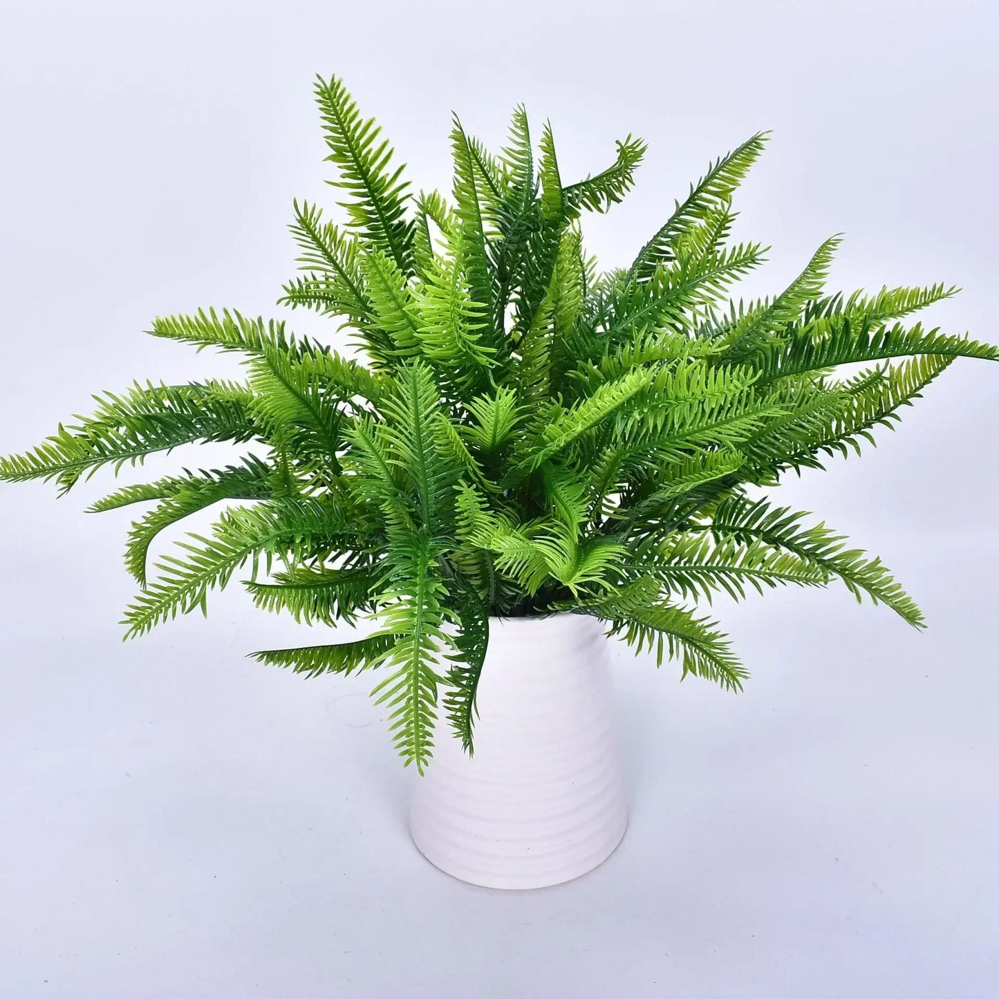 Artificial Plant Small Boston Fern Green Grass Home Decoration Fake Plant Leaves Greenery Home Garden Party Wedding Decorations