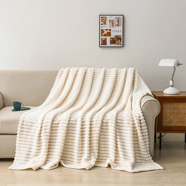CozyFlannel Soft Warm Everyday Comfort Throw